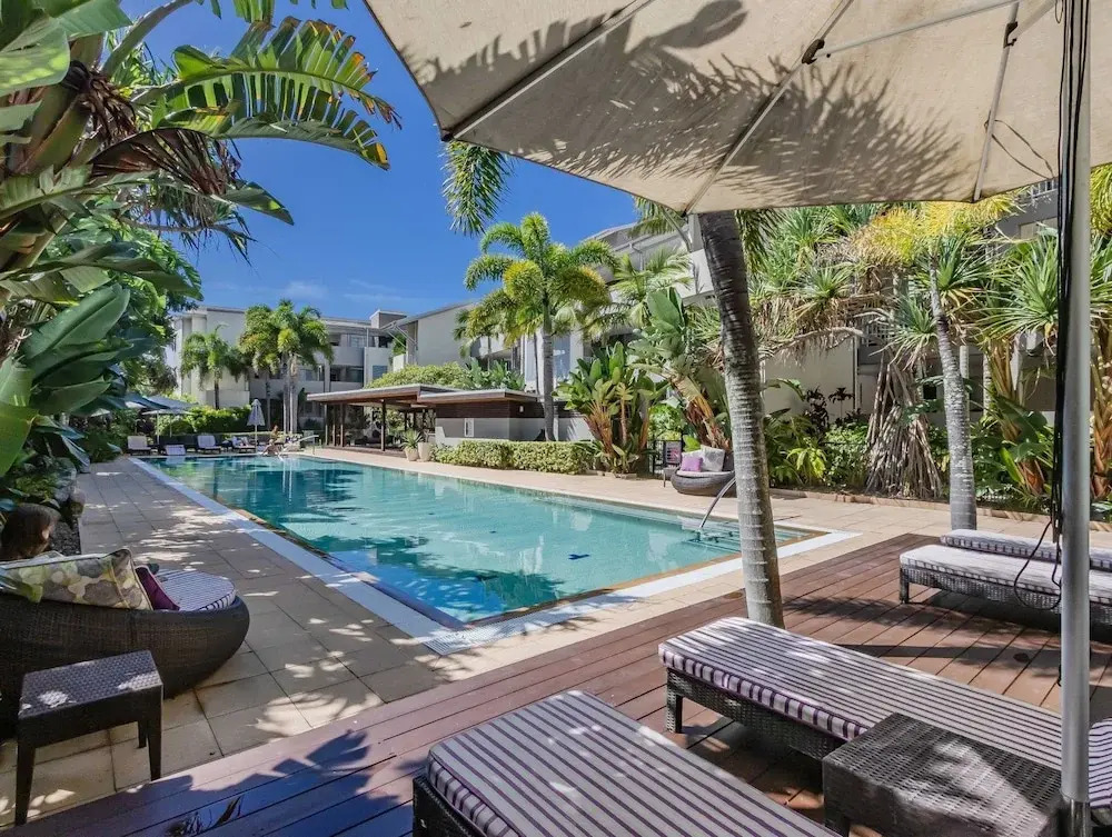 Parkside Palm Escape – 2BR Bali Resort in Kingscliff (1216)