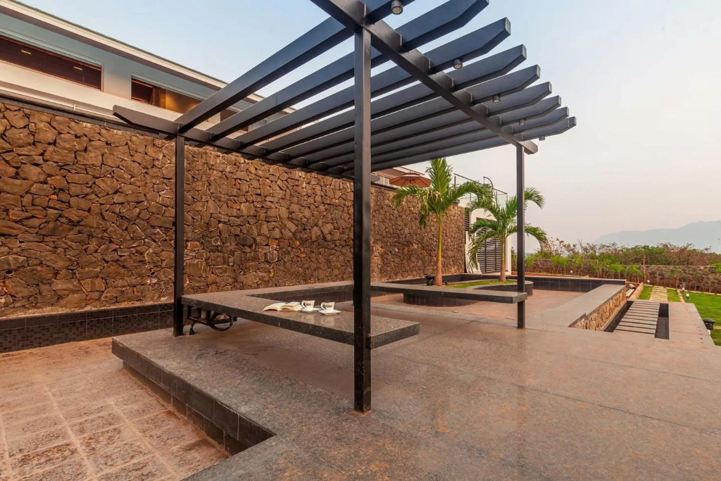 StayVistas Villa 107 at Canary Farms - Pure Veg with Huge Lawn, Pool and Home Theatre