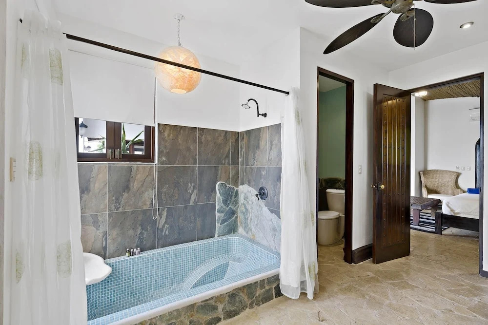 Dreamy Spanish-Style Villa with Sweeping Ocean Views, Elegant Nautical Design & Giant Infinity Pool