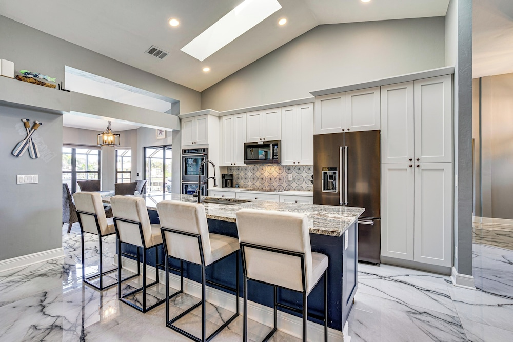 Luxe Waterfront Cape Coral Home w/ Gulf Access!