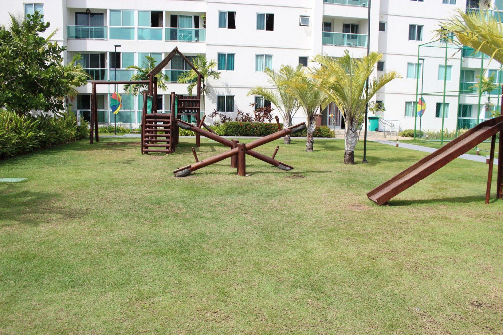 Apartamento Frente Piscina Térreo no Palm Village em Porto de Galinhas - Eco11