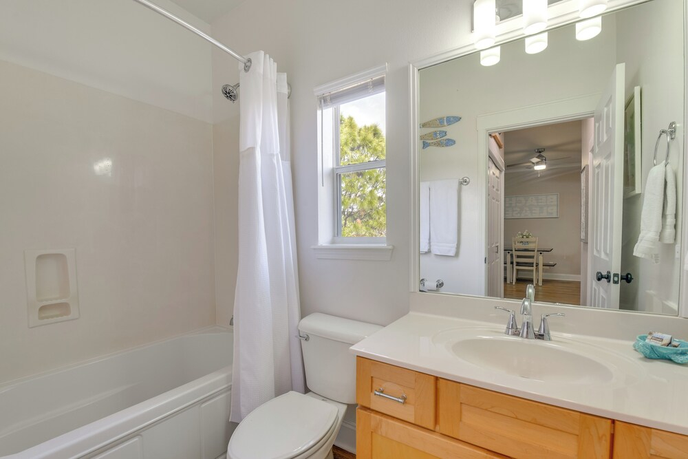 < 1 Mi to Beach: 30A Escape w/ Bikes + Pool Access