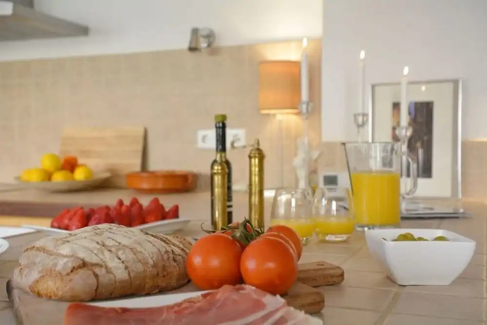 Mallorca traditional stone village house