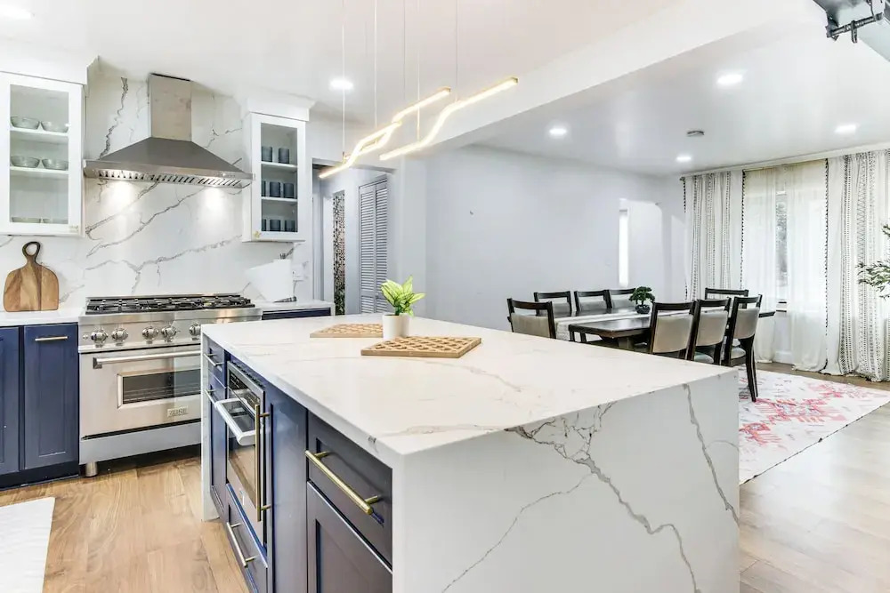 6 Mi to Spectrum Center: Spacious Getaway w/ Deck