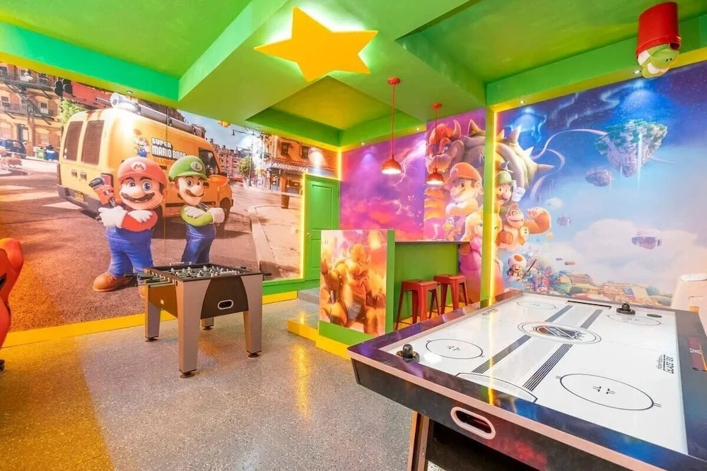 Themed 12br Paradise Villa Private Pool & Game Room