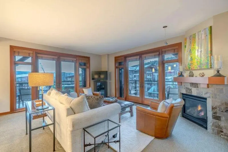 Luxury Ski in, Ski out 2 Bedroom Mountain Resort Vacation Rental in the Heart of Snowmass Base Village