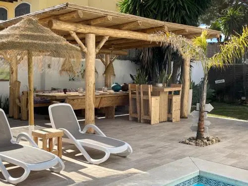 Casa Holandaluzas Marbella near Beach, with salt water Pool and private parking