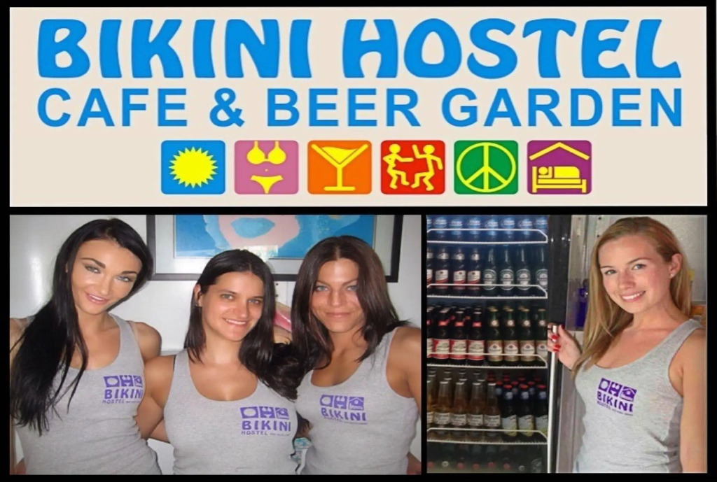 Bikini Hostel, Café & Beer Garden Free Breakfast & Dinner!