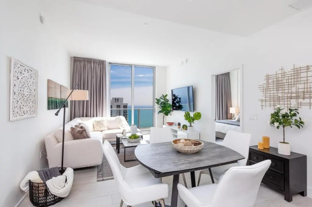 Luxury Penthouse Rental two bedroom at Hyde Beach House Resort 43th floor Miami