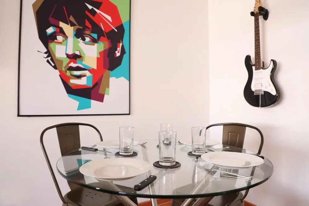 70's Rock Themed Apartment near Malecón de Miraflores