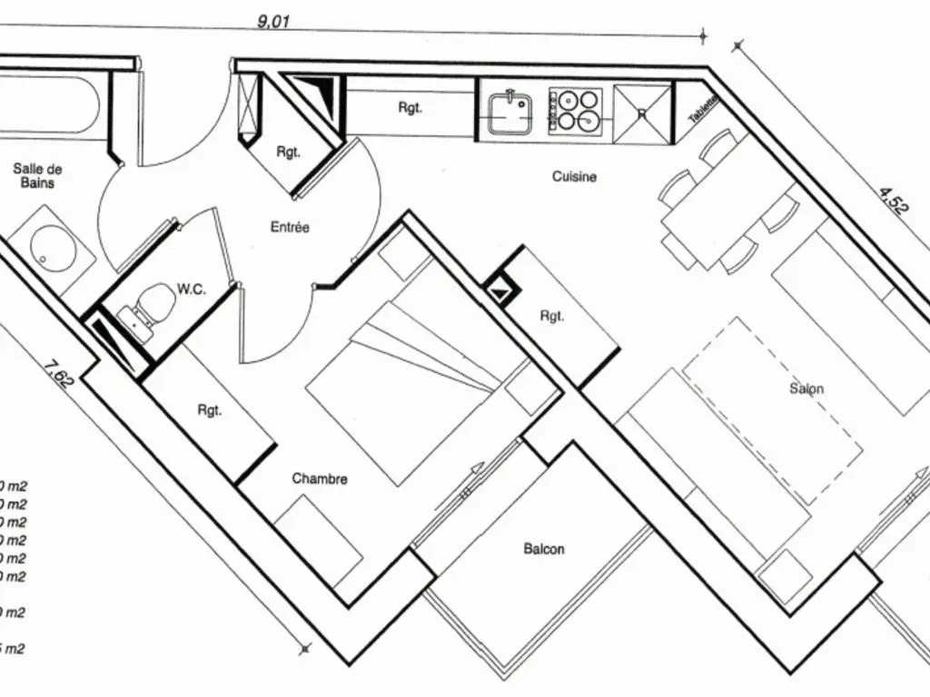 Appartement Belle Plagne, 2 pièces, 5 personnes - FR-1-455-172