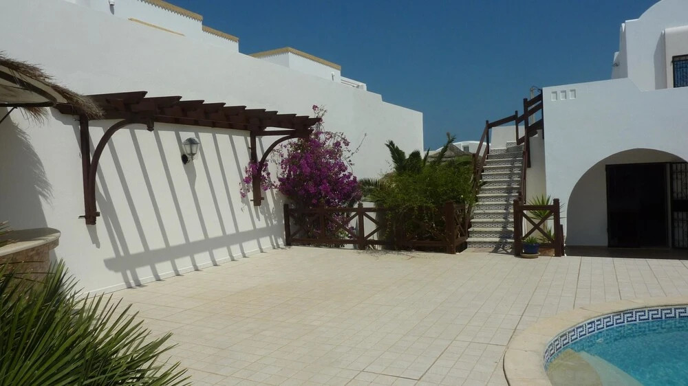 House With 3 Bedrooms in Houmt Souk, With Wonderful sea View, Private