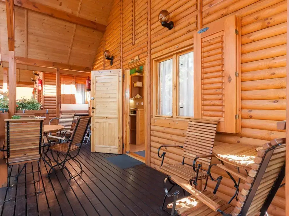 Holiday homes near the seaside beach, Pobierowo