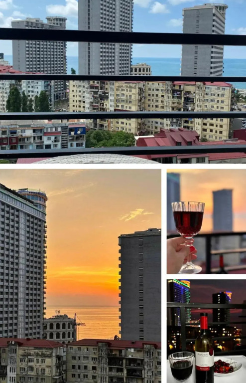 Studio apartment with sea view Real Palace 14 Floor
