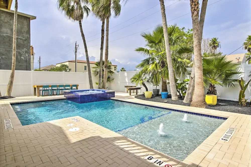 Beach Home w/ Pool & Hot Tub < 1 Block to Beach!