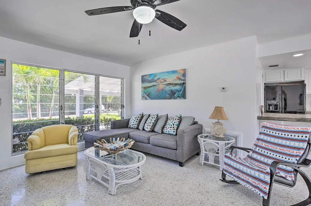 Palm City Canalfront Home w/ Boat Dock & Fire Pit!