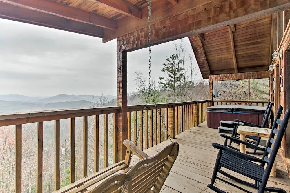 Sevierville Cabin w/ Private Hot Tub & Fireplace!