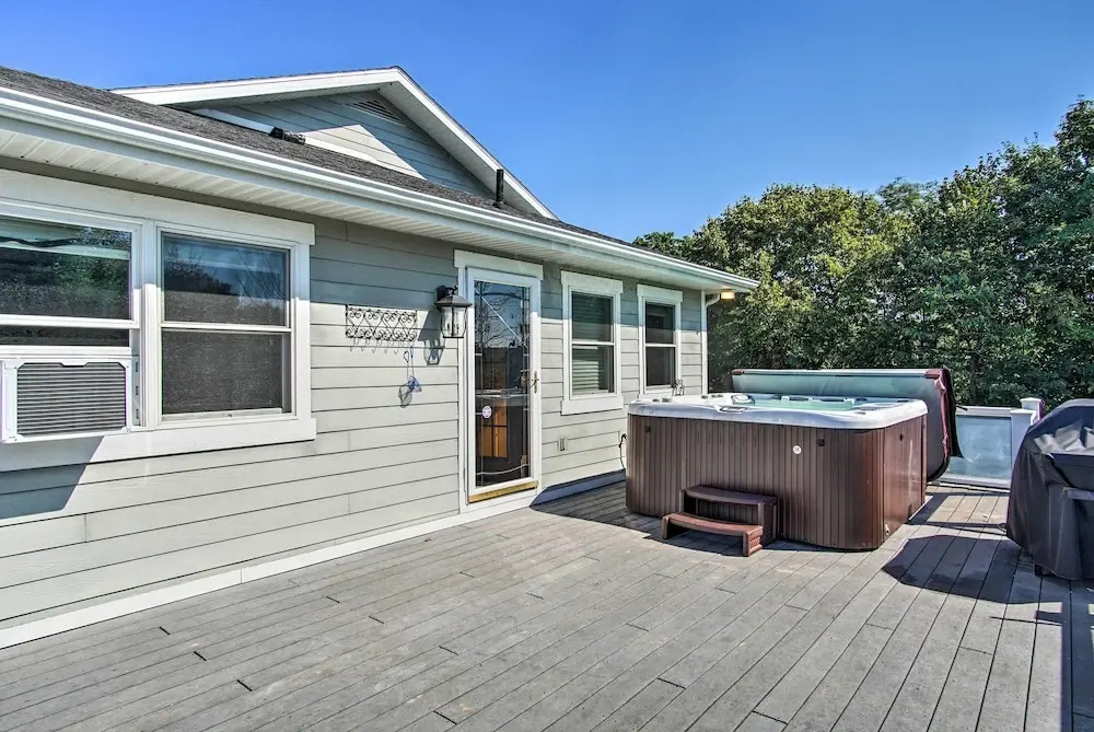 Hot Tub & Sauna! 7-acre Coastal Michigan Home