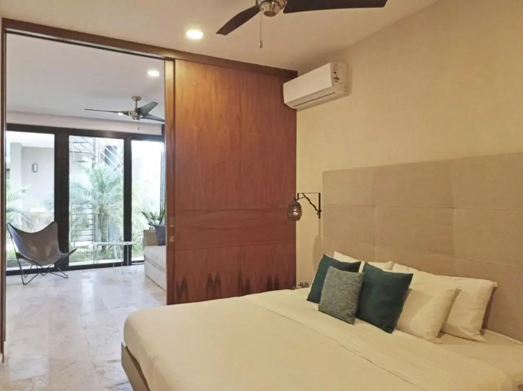 101 Amena Modern 1BR APT w/GYM (10 min to beach)