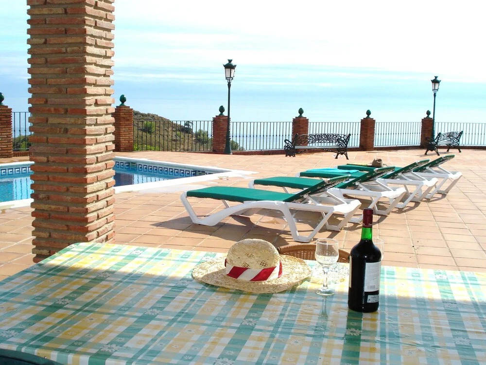 Holiday Home with Private Pool Near Nerja, with a Panoramic Sea View