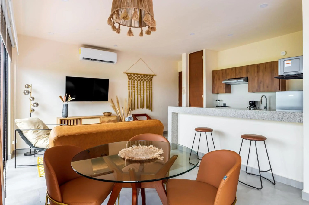 Penthouse Studio with Gym, Swimming-pool, Outdoor BBQ, Aldea Savia