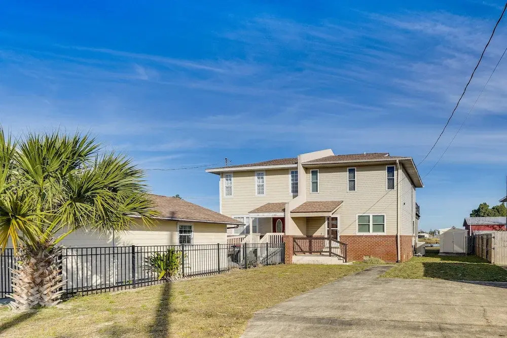 Panama City Waterfront Escape: Fenced Yard & Dock!
