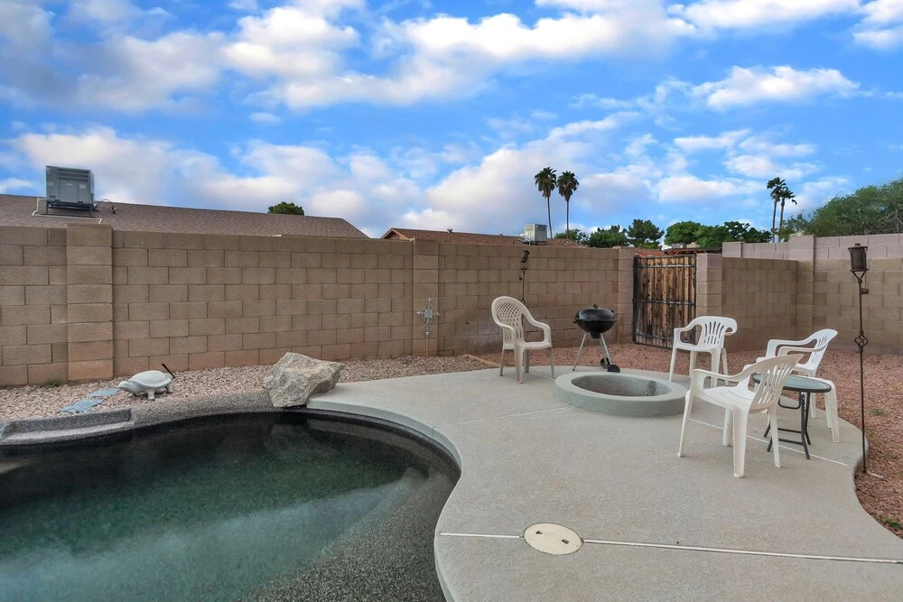 Family-friendly 3br Home W/ Private Pool & Patio 3 Bedroom Home by Redawning