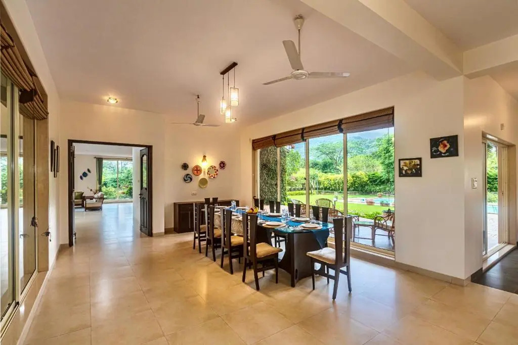 SaffronStays Ananya, Karjat - pet-friendly pool villa with a party deck and games