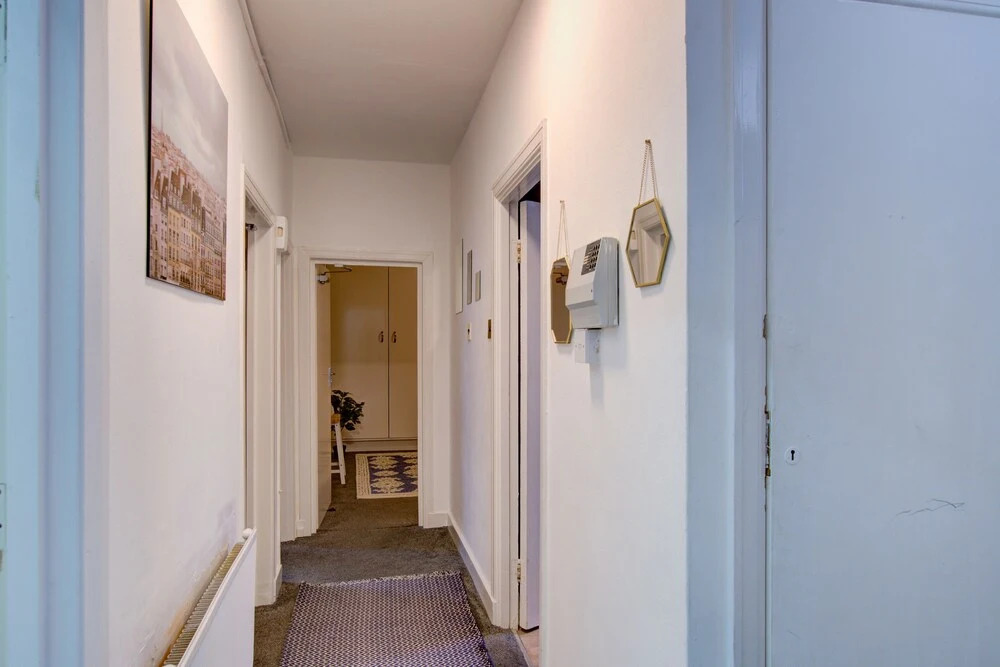 2-bedroom and Living Room Budget Apartment