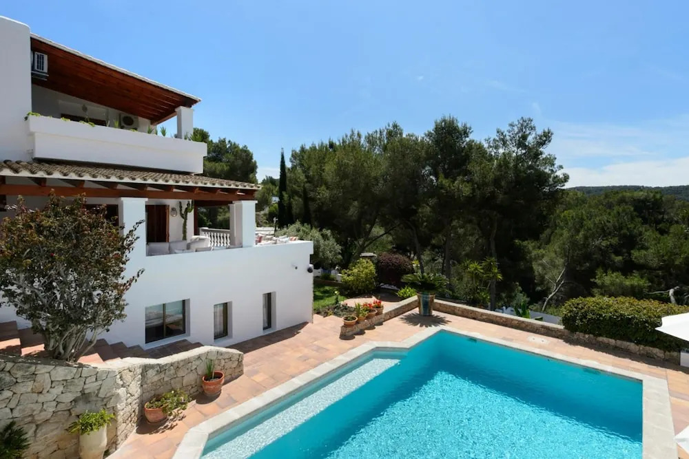 Villa With 5 Bedrooms in Santa Eulalia, With Wonderful sea View, Priva