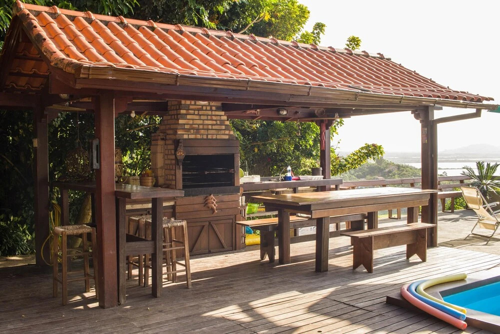 Casa com piscina e incrível vista