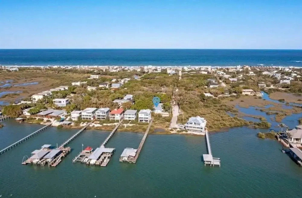 Surfside Oasis ~tropical Pool! Walk to the Beach