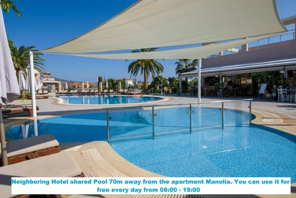 Manolia Dream Apartment 3-bedrooms 30m to the beach