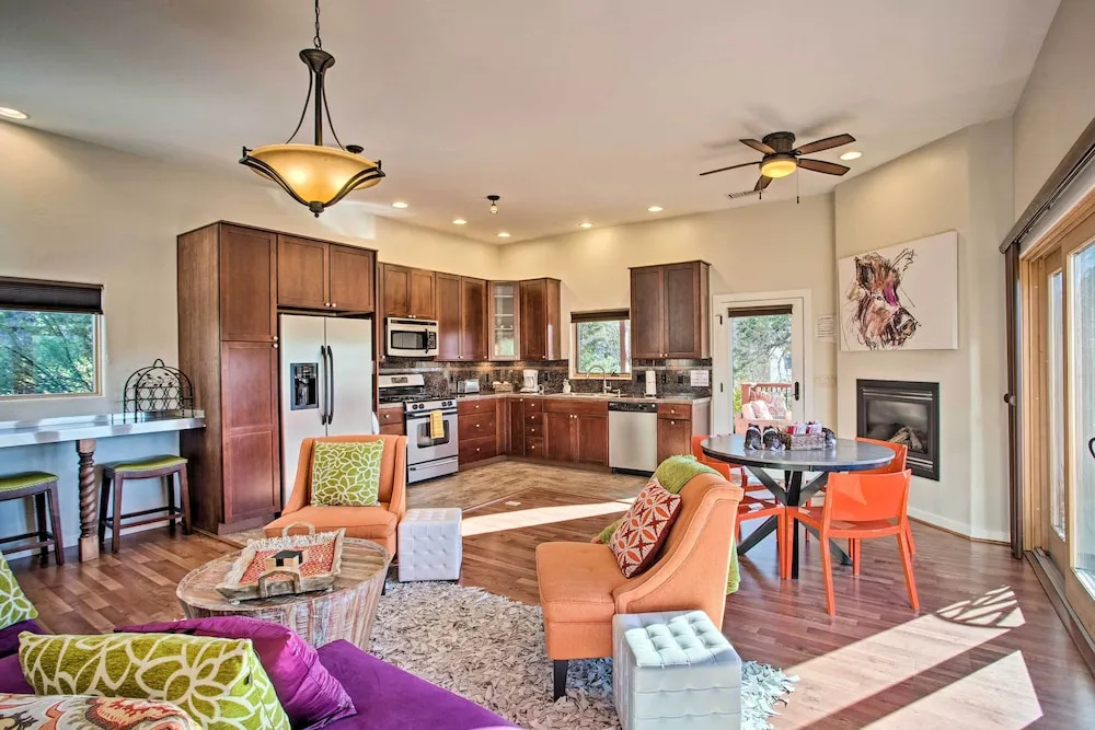 Furnished Patio & Views: West Sedona House!
