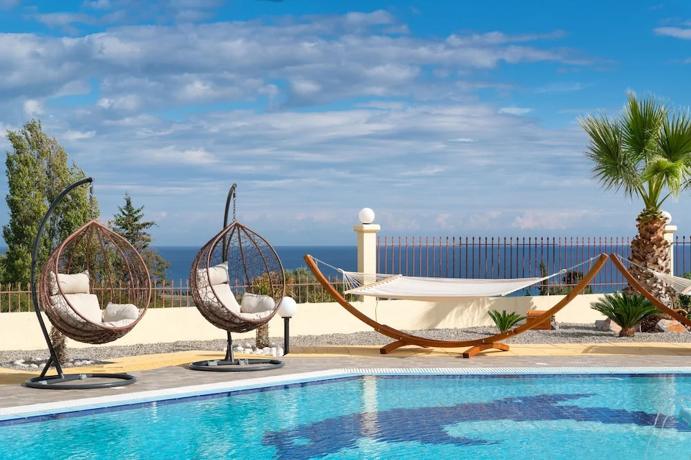 Villa Rose on the beach