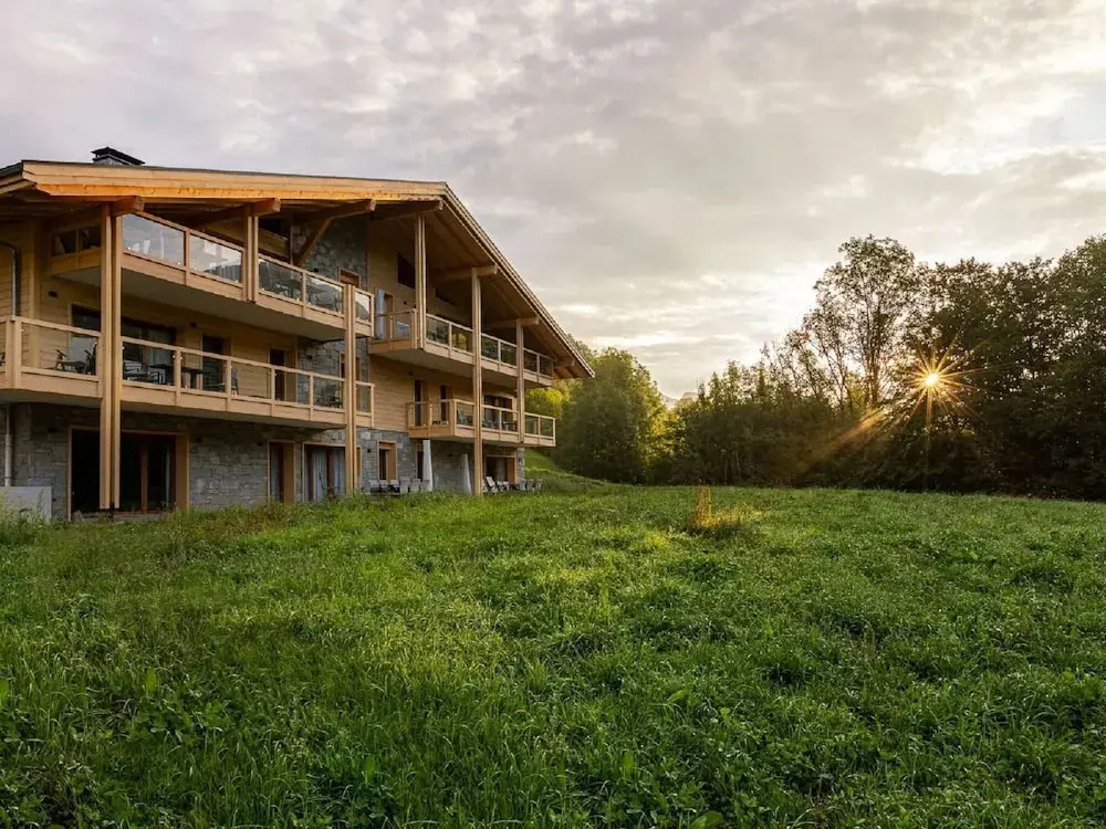 Chalet in French Alps Near Lake Geneva