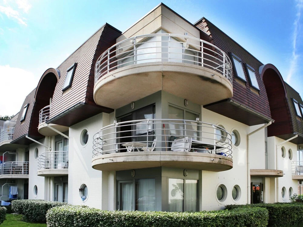 Luxurious Apartment in Bredene With Swimming Pool