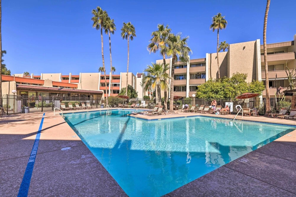 Old Town Oasis! Modern Unit w/ Resort-style Pool