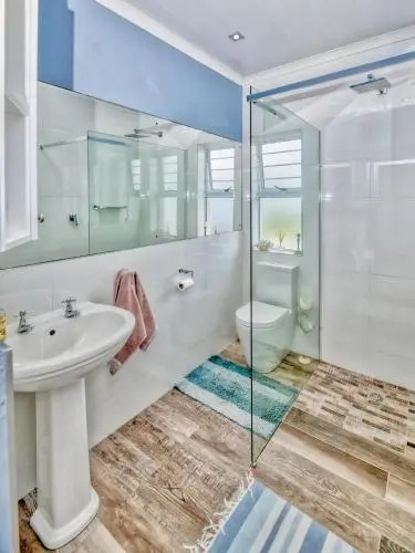 Secure garden flat