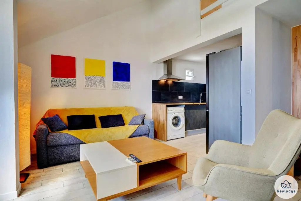 T1 duplex - Le Rivage - 3 étoiles - Centre-ville de Saint-Pierre