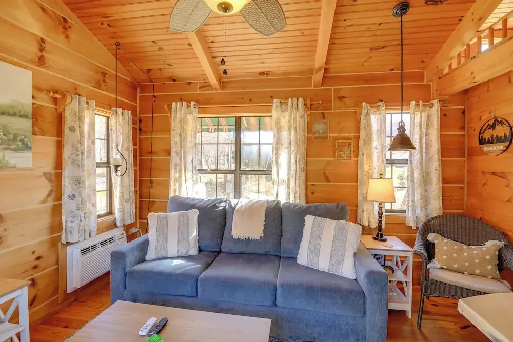 Steps to Virginia Creeper Trail: Creekside Retreat