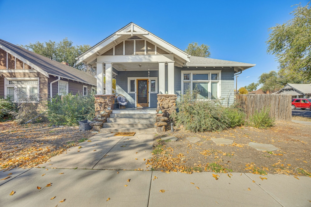 Walk to Colorado College & Dwtn! Home w/ Patio