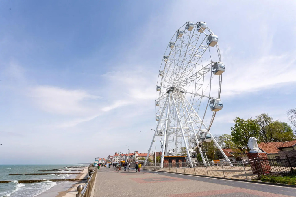 Квартира с камином у Моря