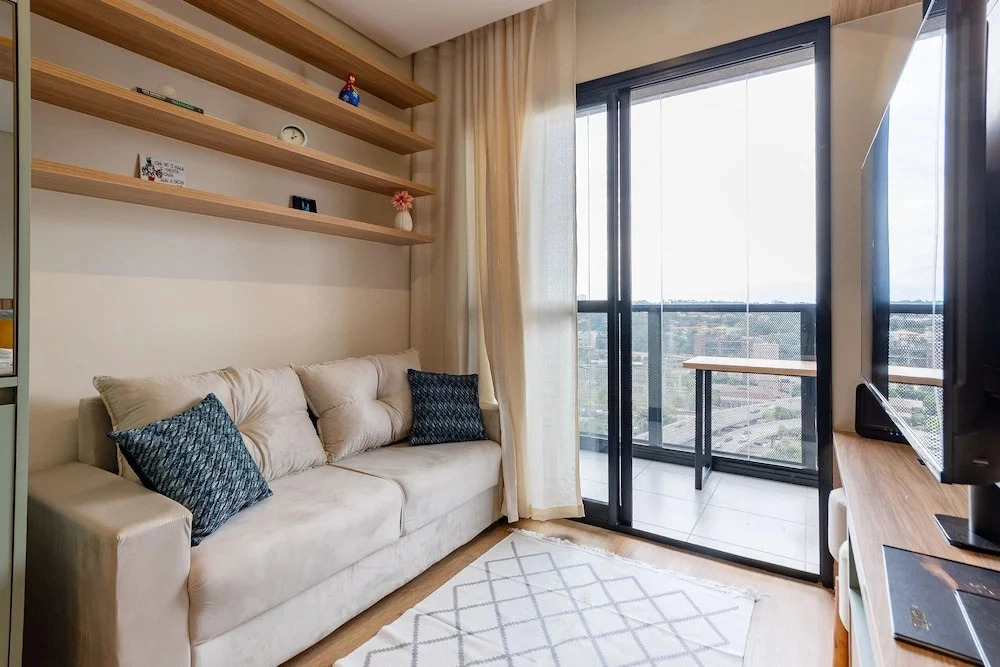 Studio recém-construído no coração da Vila Olímpia