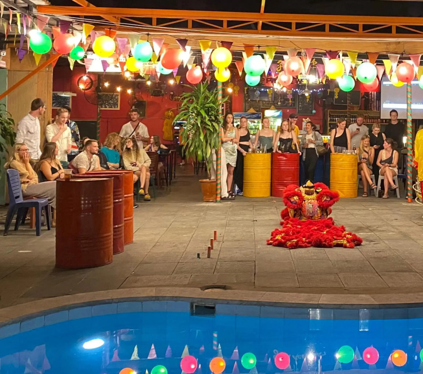 Bed Station Hostel & Pool Bar Hội An " Former Sunflower"