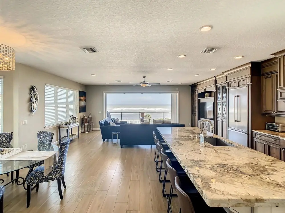 Hip Nautic Luxury Beachfront Beach Home With Pool - Car Free Beach - 4071h
