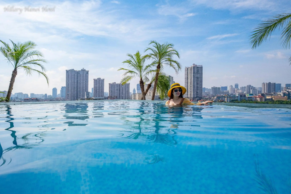 Hillary Hanoi Hotel With Outdoor Swimming Pool
