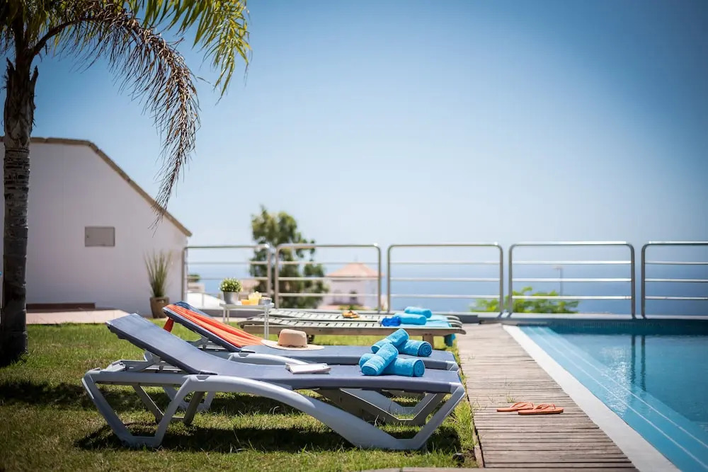 2 Charming Villa,Huge Terraces,Pool,Garden,Seaview