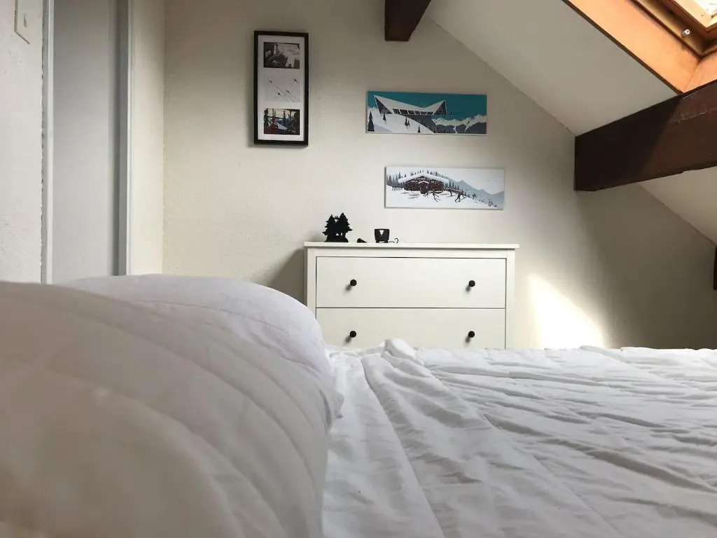 Grand T3 en duplex pour 6 avec parking couvert