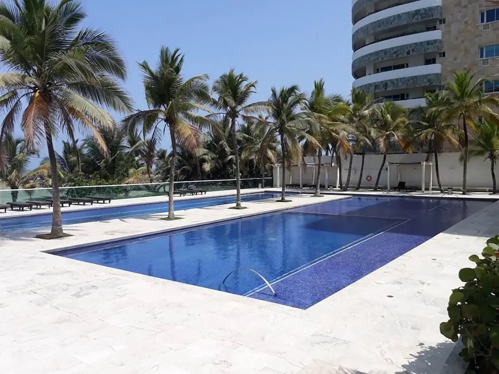 Luxury Entire 2 BR Condo Oceanfront In Cartagena